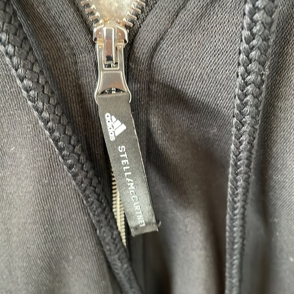 Stella McCartney for Adidas small zip up hooded sweatshirt - Picture 3 of 7